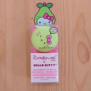 Sanrio Hello Kitty The Creme Shop Juicy Pear Macaron Lip Balm